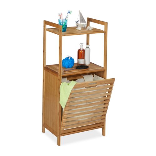 Meuble Panier à Linge En Bambou