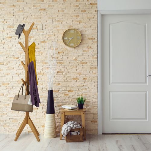 Porte Manteau En Bambou Forme Arbre