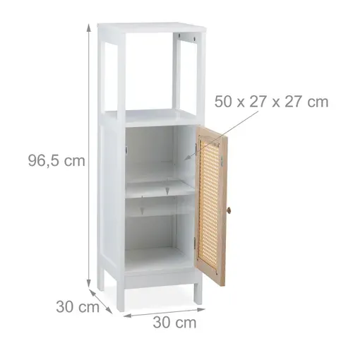 Étagère De Salle De Bain 3 Compartiments
