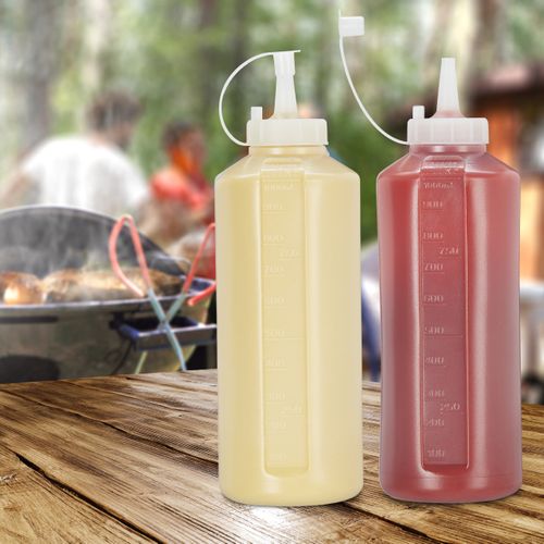 Bouteille à Sauce 1000 Ml Lot De 8