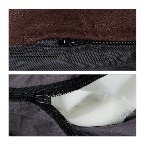 Pouf poire XXL aspect cuir | Je commande ! | home24