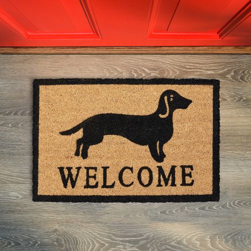 Paillasson Coco Avec Teckel