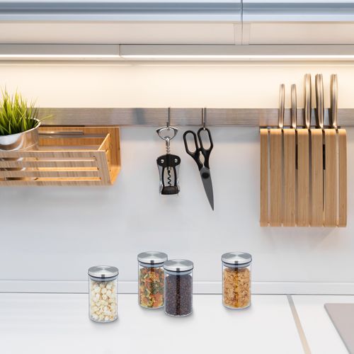 Lot De 4 Bocaux En Verre De 1000 L