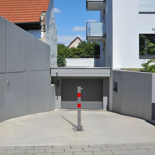 Lot De 4 Poteaux De Parking Carrés