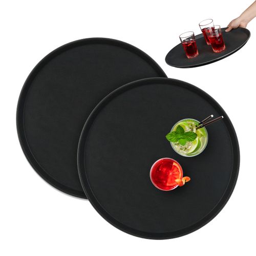 Plateau De Service - TD® - 3 Compartiments - Céramique - Design Floral - Blanc - Maison