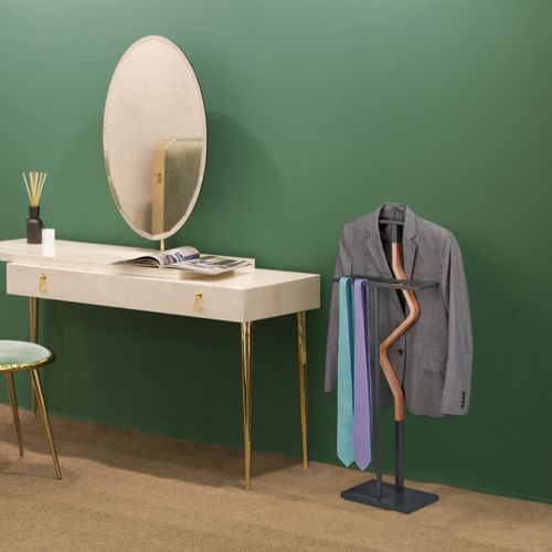 Valet De Chambre Anthracite À Poser 47.5x20x107