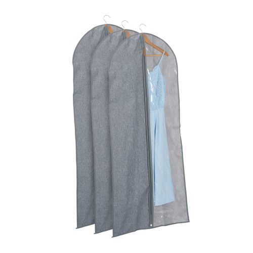 Lot De 3 Housses à Vêtements 135 X 58 Cm