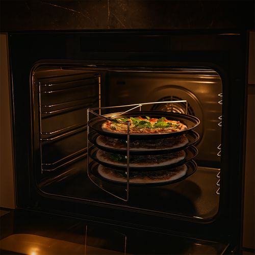 Plaques à Pizza 4 Pièces Avec Support