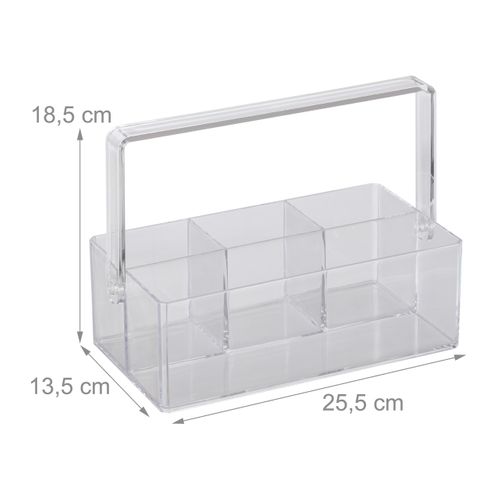 Organisateur Transparent 3x Avec Anse