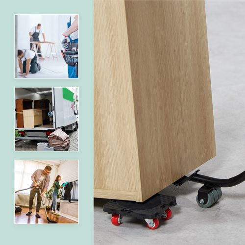 Kit Déplace Meuble Lourd Avec Roulettes