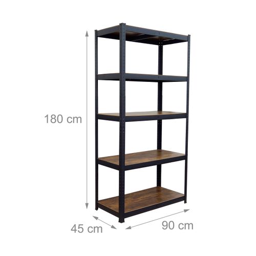 Étagère Lourde 875 Kg, Style Industriel