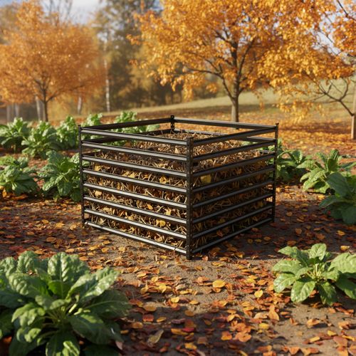 Composteur Métal Pour Jardin - Pot de fleurs - Bac - Jardinière BUT