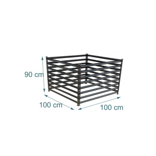 Composteur Métal Pour Jardin - Pot de fleurs - Bac - Jardinière BUT