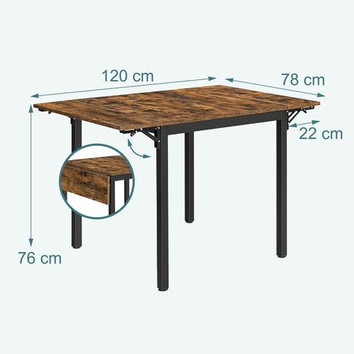 Table à Manger Pliante 2-4 Personnes