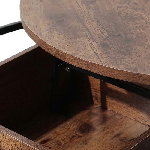 Table Basse Relevable Avec Rangement