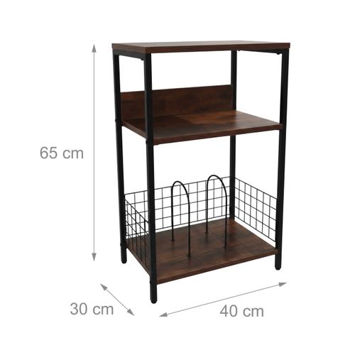 Meuble Platine disque Noir