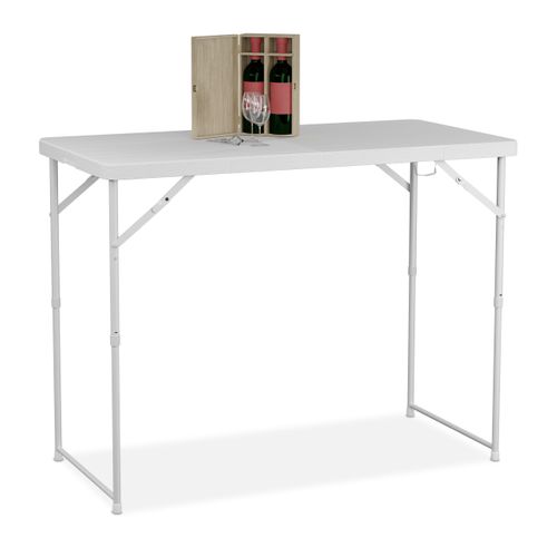 Table De Jardin Réglable En Hauteur