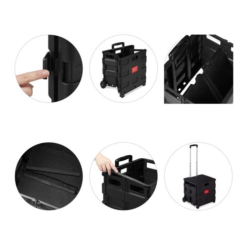 Chariot De Transports Pliable Sur Roues