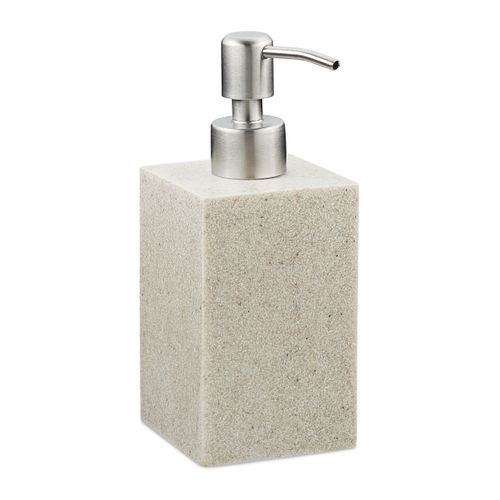 Porte-savon Liquide Pompe En Inox Carré