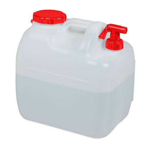 Bidon D'Eau 20 L Avec Robinet Et Distributeur De Savon Sharplace - Pour Camping, Pêche, Barbecue