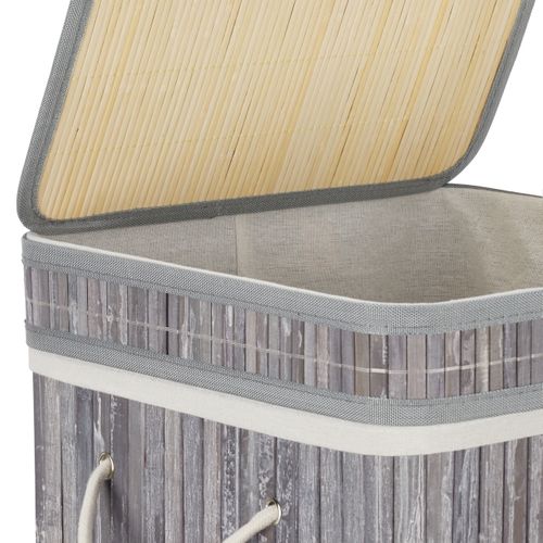 Panier à Linge Pliable 42L - Avec Poignées & Aération, Se Range Ultra-fin ! - 6