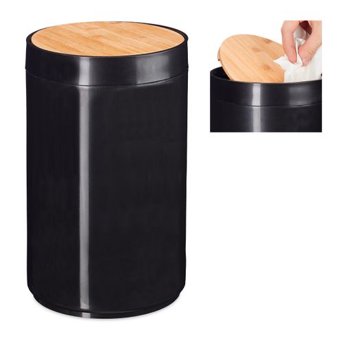 Petite Poubelle De Salle De Bain 5L En Métal, Super Pratique Pour Le Recyclage