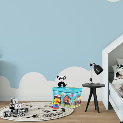 Tabouret Coffre Jouet Pouf Enfant