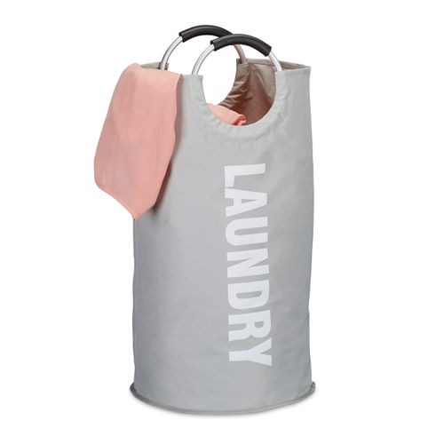 Panier à Linge Pliable 42L - Avec Poignées & Aération, Se Range Ultra-fin ! - 4