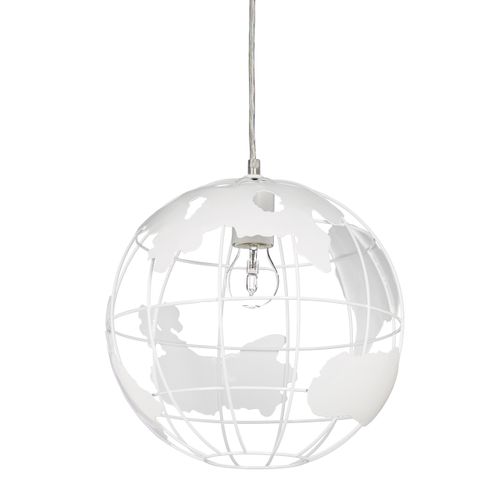 Lampe à Suspension Abat-jour Boule Globe