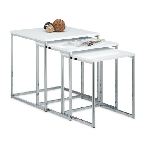 Table Gigogne Lot De 3 Bois