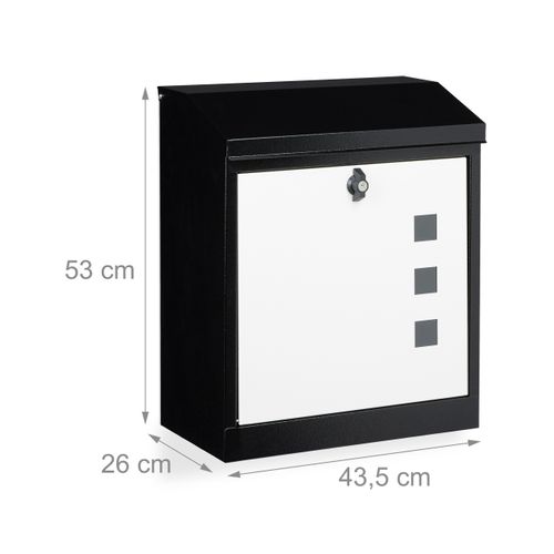 Boîte Aux Lettres Murale Grande Xl