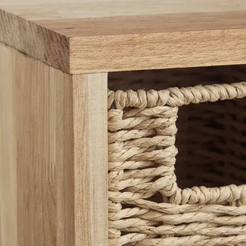 Etagere Cube Rangement Panier Amovible