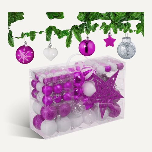 Boules De Noël En Lot De 101