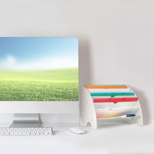 Rangement Documents Avec 6 Compartiments
