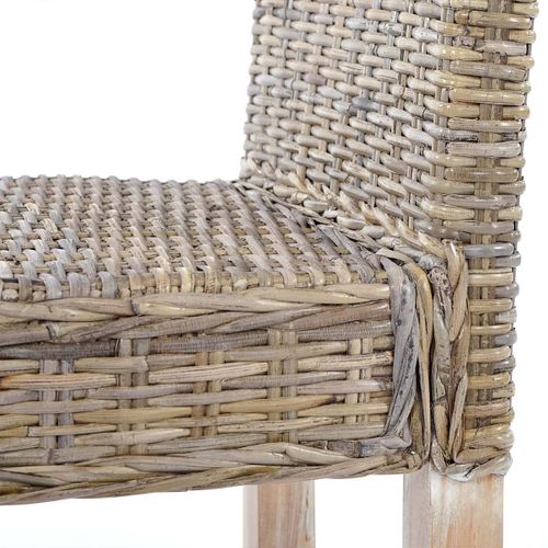 Lot De 4 Chaises De Séjour Littau Chaise En Osier, Rotin Kubu