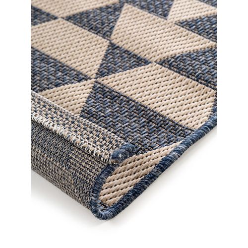 Tapis D'extérieur Et Intérieur River Beige/bleu 160x230 Cm