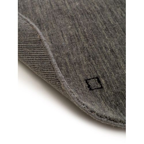 Tapis En Laine Rond Jamal Gris  160 Cm Rond