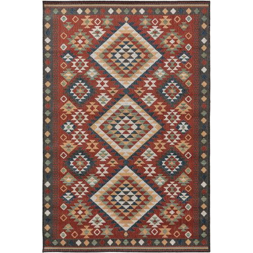 Tapis D'extérieur Et Intérieur Mirena Rouge 160x230 Cm