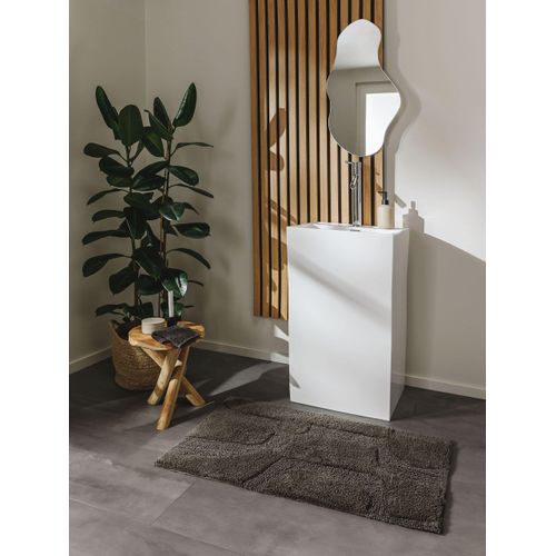 Tapis De Bain Nehir Gris 80x150 Cm