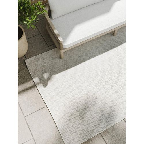 Tapis D'extérieur Et Intérieur Lou Blanc 300x400 Cm