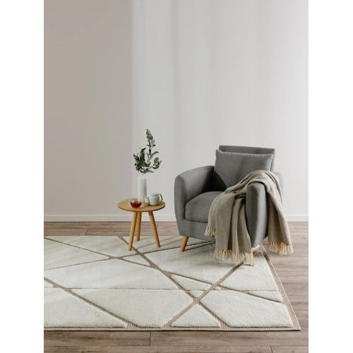 Tapis Elvy Crème/beige 120x170 Cm