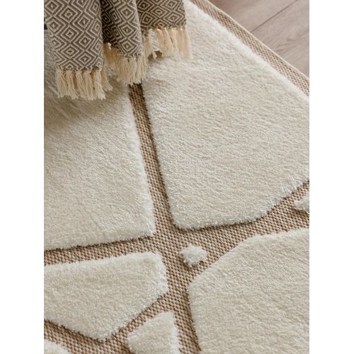 Tapis Elvy Crème/beige 120x170 Cm