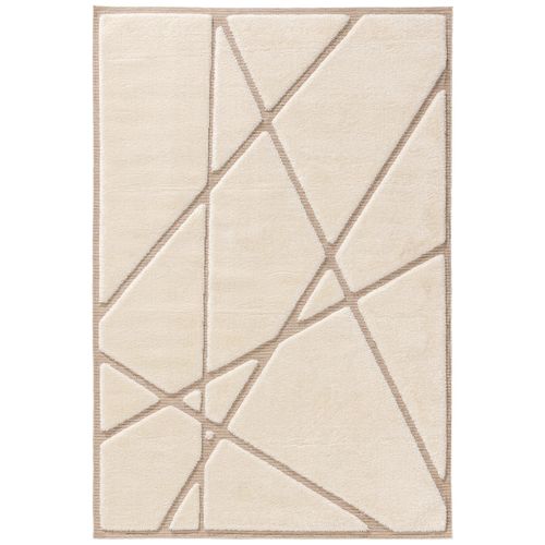 Tapis Elvy Crème/beige 120x170 Cm
