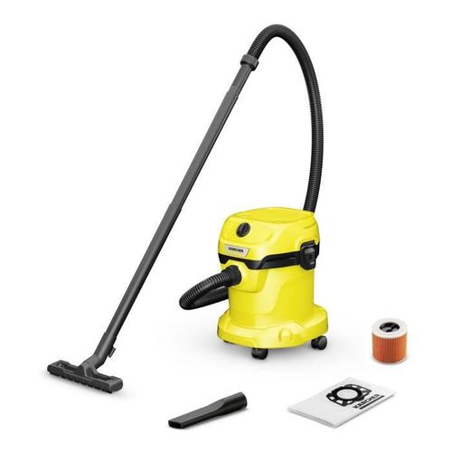 Aspirateur Eau Et Poussière Wd 2 Plus V-15/4/18 C - Cuve Polypropylène 15 L - 1000W