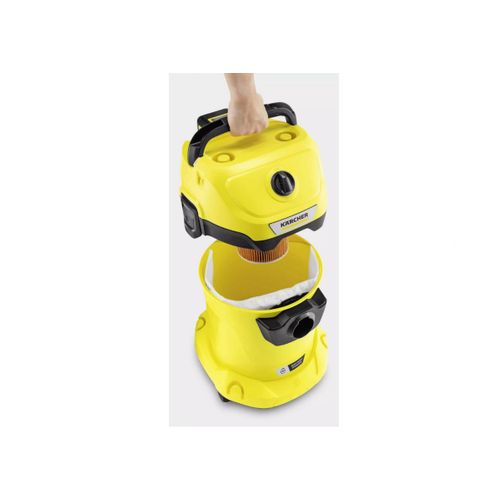 Aspirateur sans fil Karcher WD3-18 rechargeable 17L 270W jaune