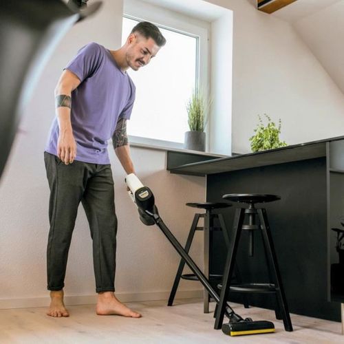 Vc 4 Cordless Myhome - Aspirateur Balai Sans Fil - Autonomie 30 Min - Silencieux - Brosse Électriqu