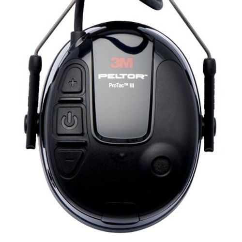 Casque De Protection Auditive Électronique Peltor™ Protac™ Iii Noir Snr 32db - 3m - 7100088424