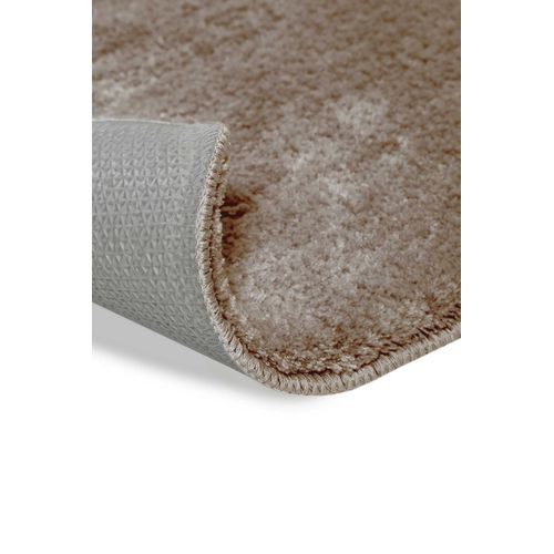 Tapis De Bain 55x65 Doux Beige Sable Uni Joris