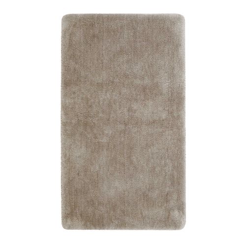 Tapis De Bain 55x65 Doux Beige Sable Uni Joris