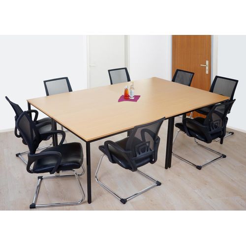 Table pliante rectangulaire 120x80 coloris hêtre | Contact SETAM, L Table pliante rectangulaire 120x80 coloris hêtre | Contact SETAM, L